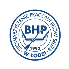 Logo Stowarzyszenia BHP w Łodzi